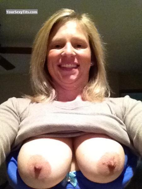 My Big Tits Topless Selfie by American Girl